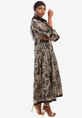 YC Fashion & Style Maxikleid Sommerkleid Boho Maxikleid Alloverdruck, Boho, Casual, Hippie, aus reiner Baumwolle, gemustert