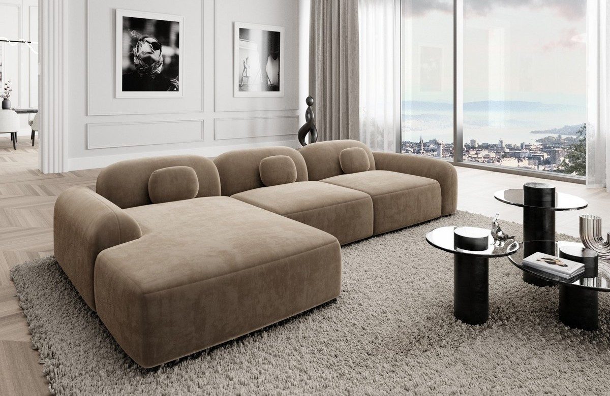 Sofa Dreams Ecksofa Polstersofa Stoff Couch günstig online kaufen