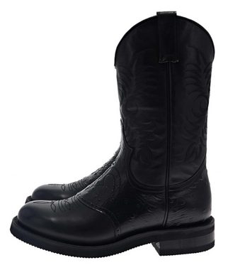 FB Fashion Boots ROPER-C II Schwarz Cowboystiefel Rahmengenähter Herren Westernstiefel