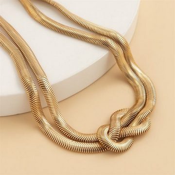 LENBEST Choker Geknotete Halskette für Frauen (1-tlg), Passend zu Ihrem Wunschoutfit