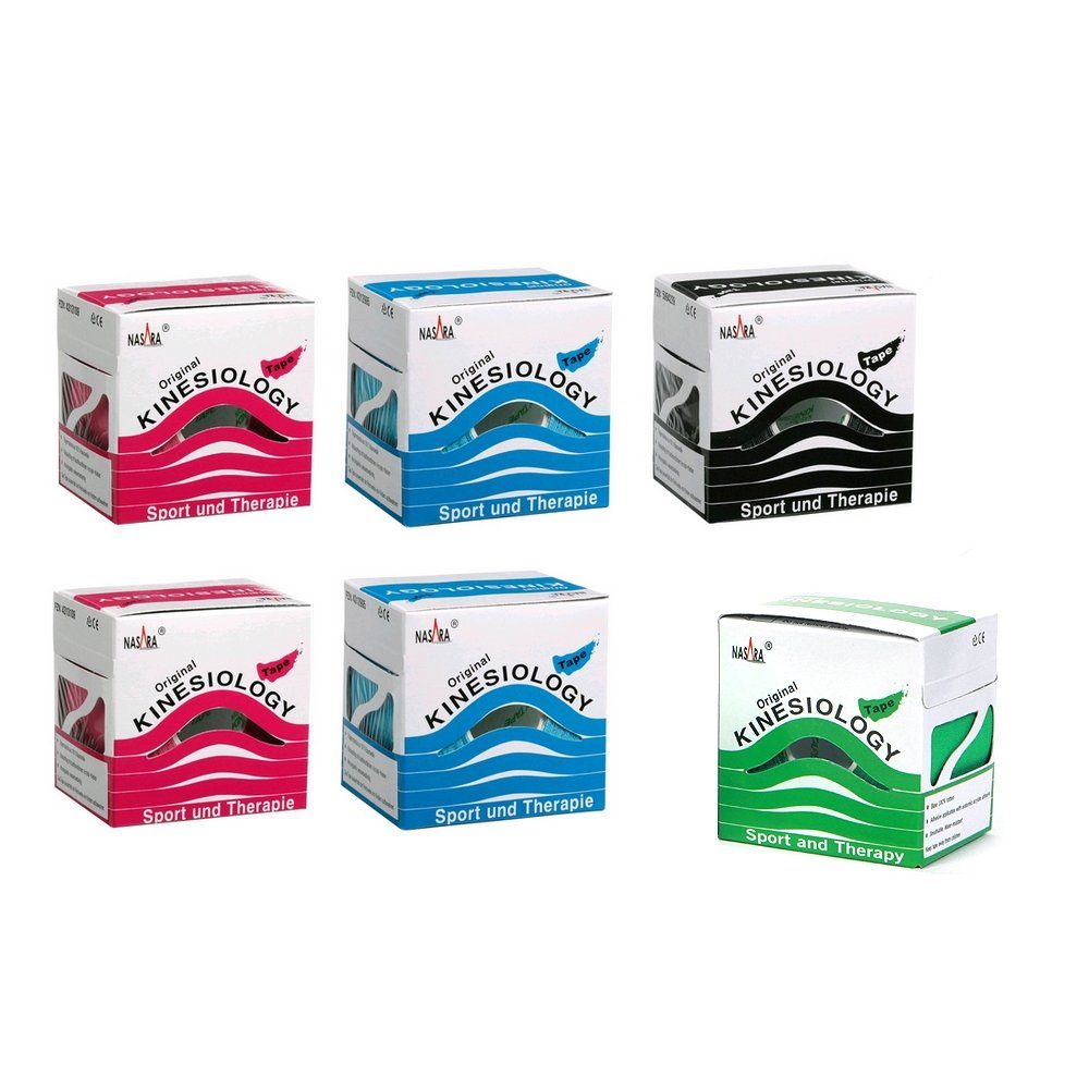 NASARA Kinesiologie-Tape Produktbundles (6-St)