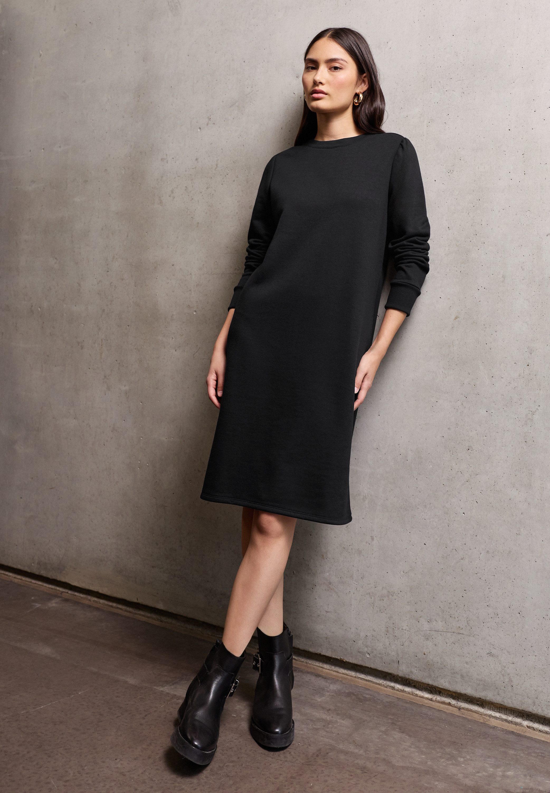 STREET ONE STUDIO Sweatkleid soft und günstig online kaufen