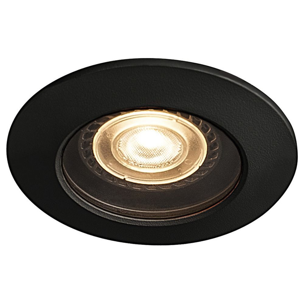 SLV Einbauleuchte Deckeneinbauleuchte Varu Qpar51 Dl in Schwarz GU10 IP65