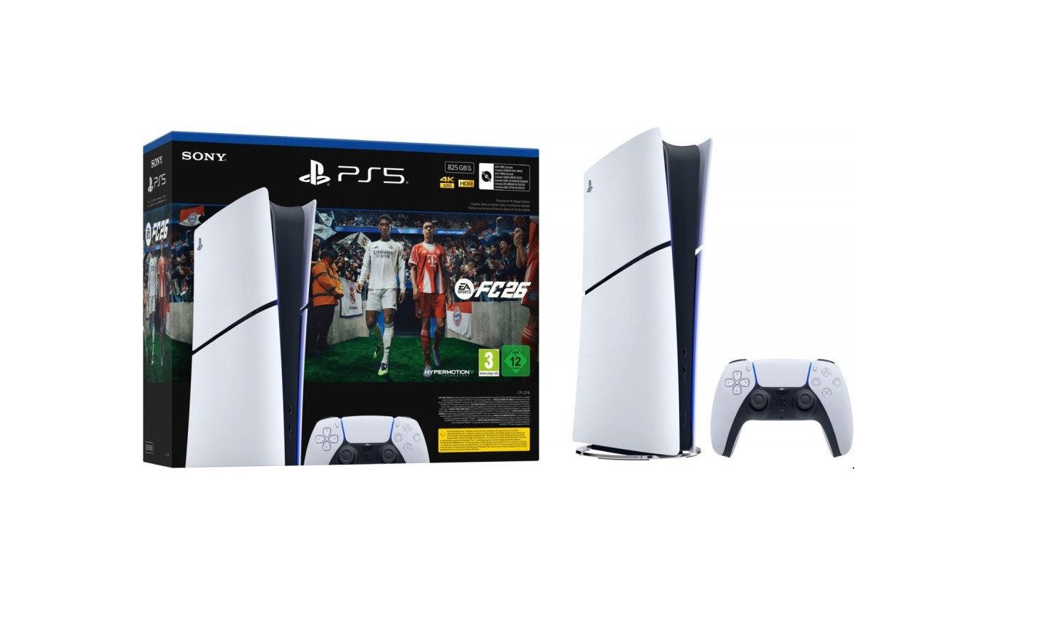 Playstation PlayStation 5 Slim Digital Edition 825 GB & EA Sports FC 26 [USK]