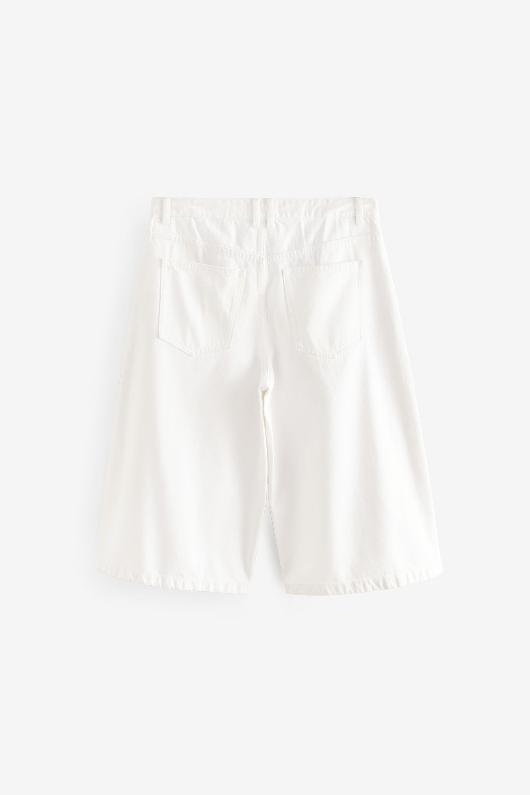 Next Jeansshorts Langer Jeansshorts aus 100 % günstig online kaufen