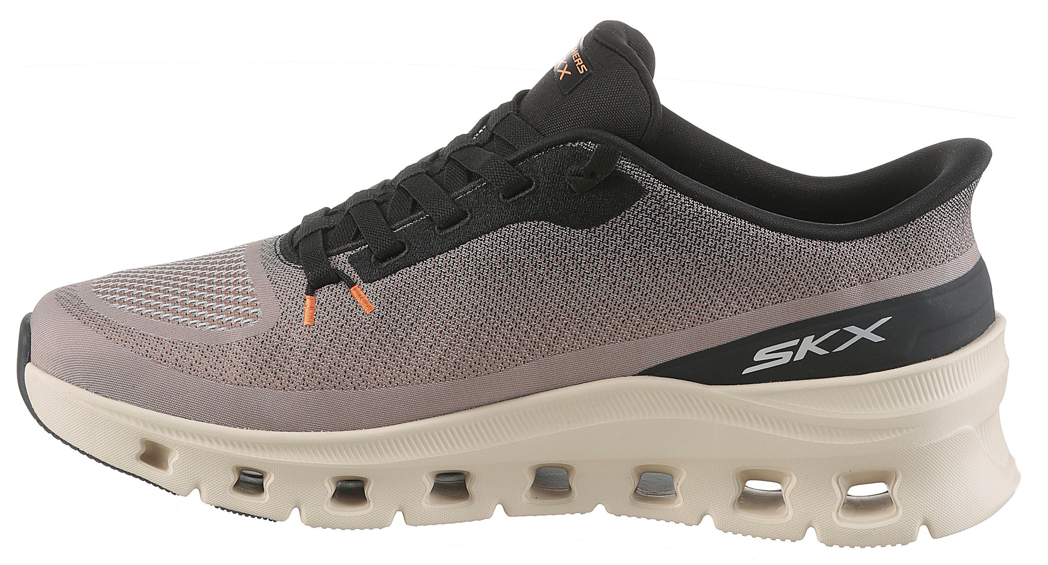 Skechers ARCH FIT GLIDE-STEP PRO Slip-On Sneaker Trainingsschuh, Laufschuh mit Glide-Step Sohle
