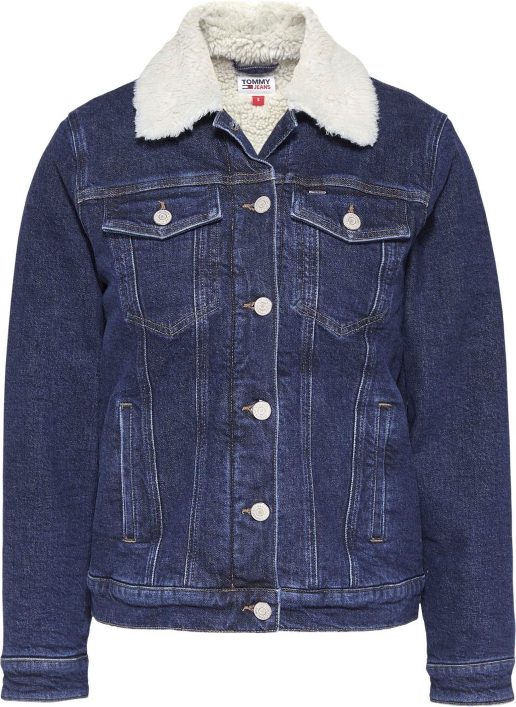 tommy hilfiger sherpa denim jacket
