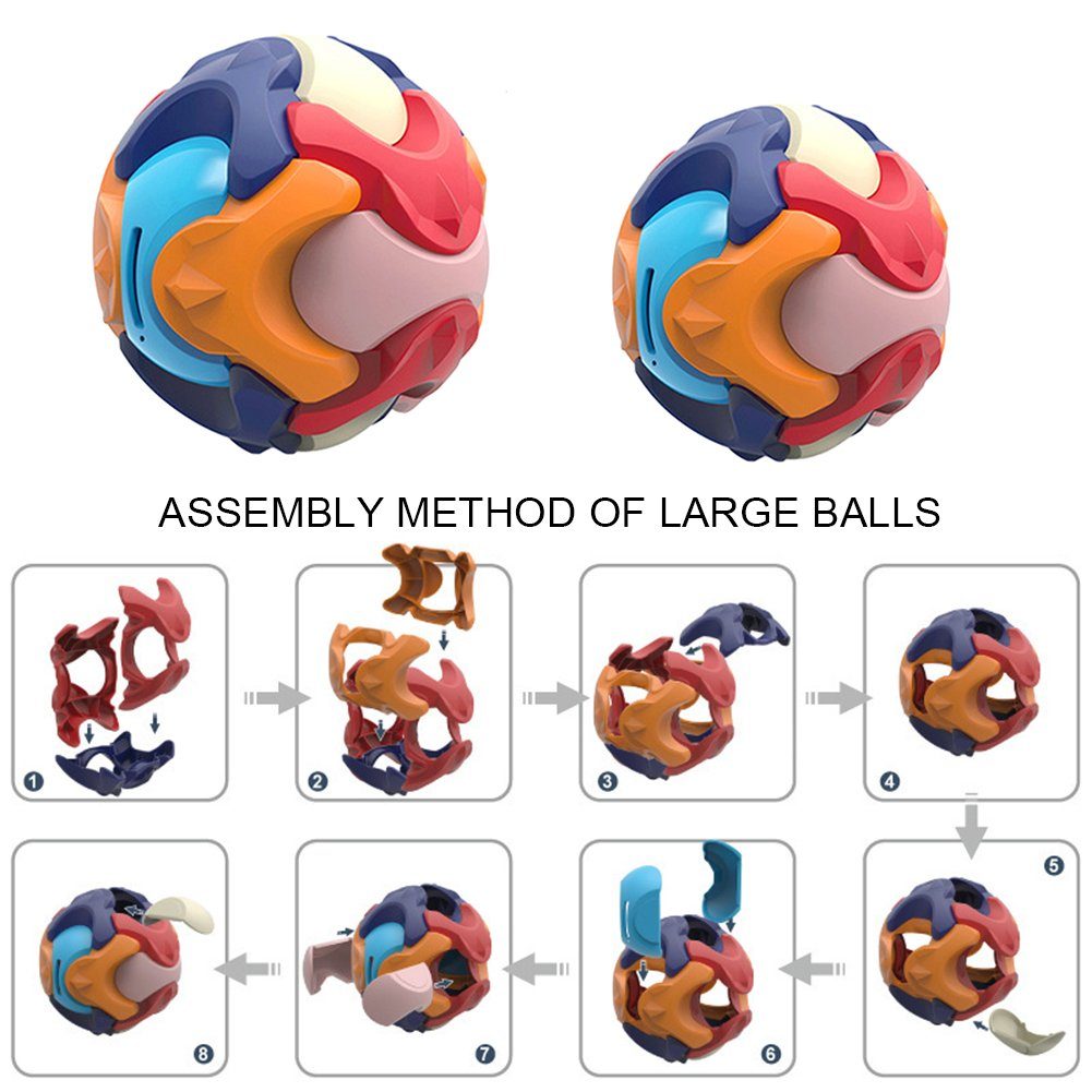 Für Blusmart Polygon Kinder, Sparschweine Bunte Zusammengebaute L Spardose Spardose Ballspielzeug,