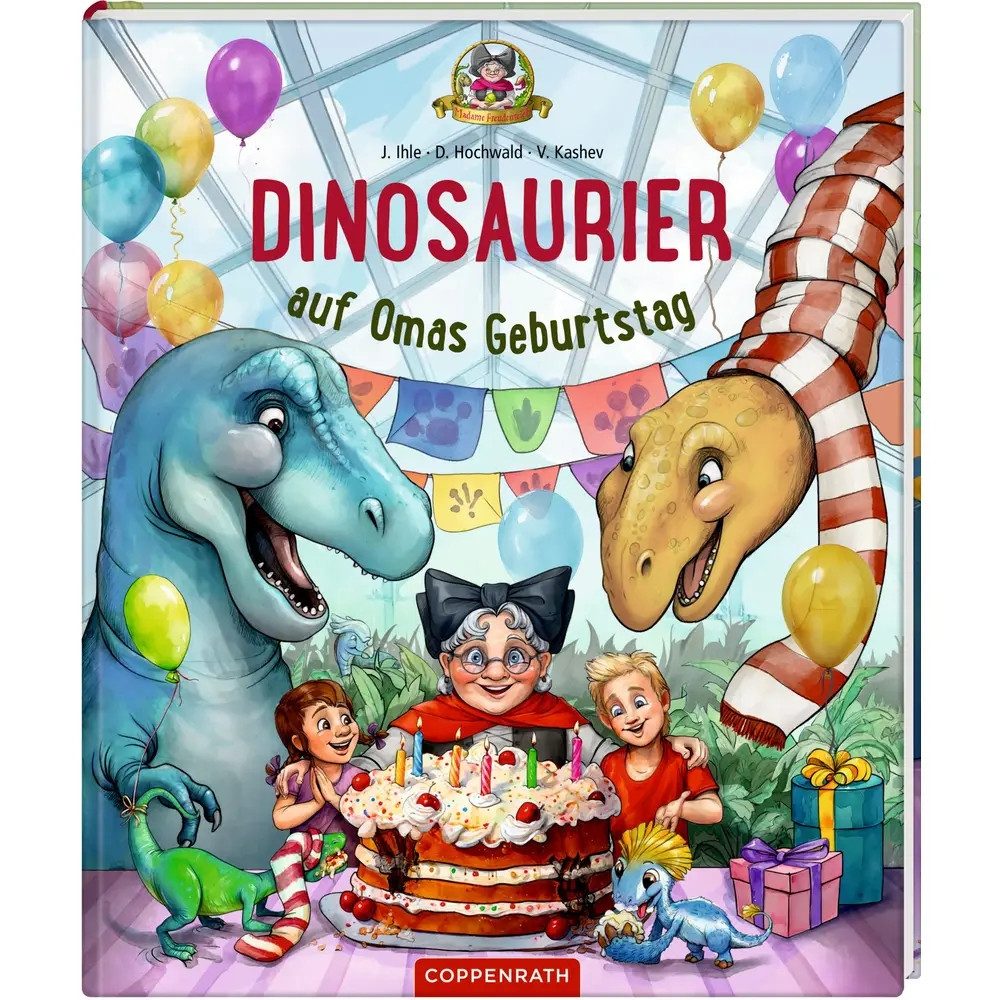 COPPENRATH DIE SPIEGELBURG Zeichenalbum Dinosaurier auf Omas Geburtstag (Bd.5)