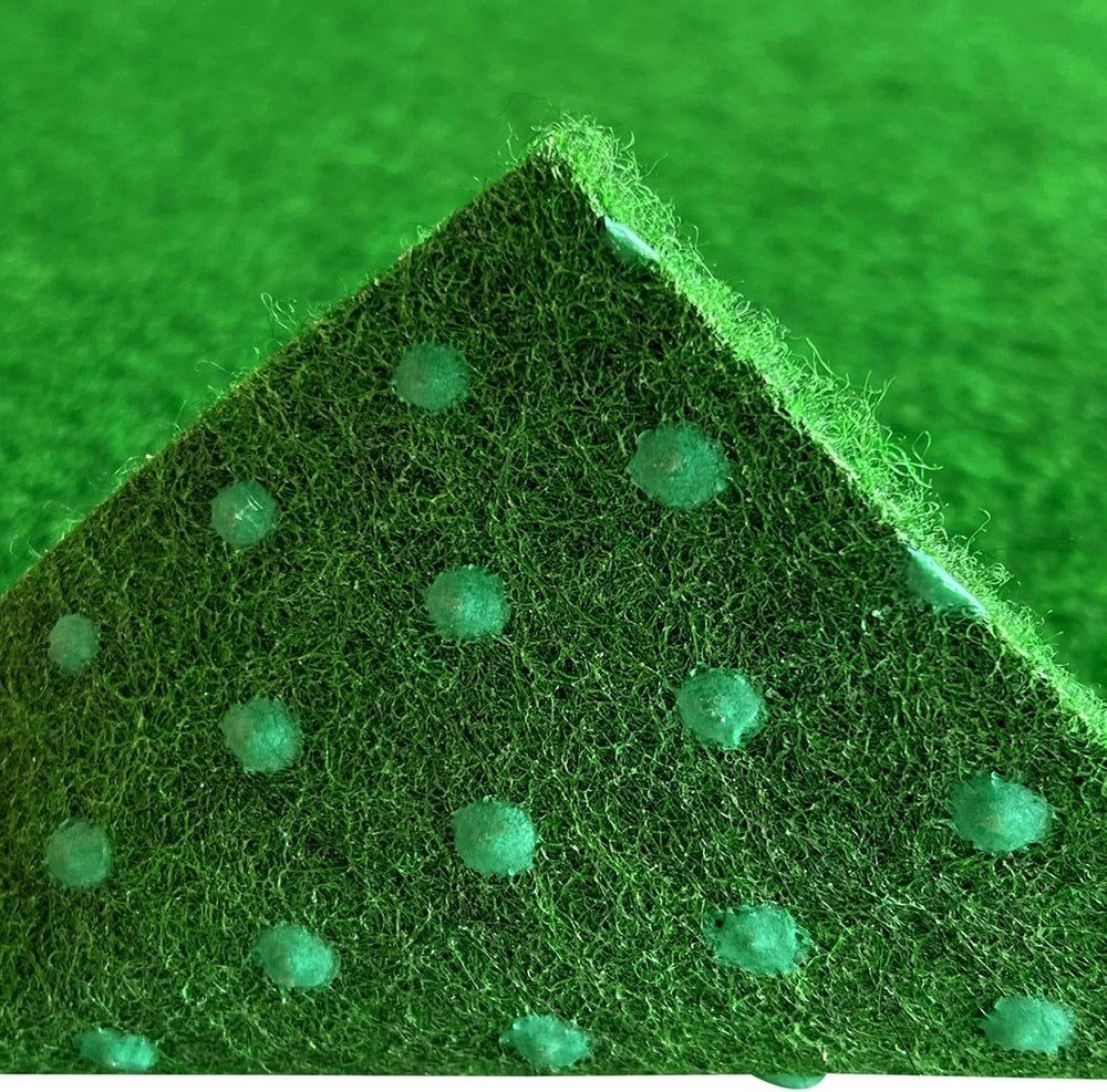 MDEKOR Kunstrasen Rasenteppich outdoor Meterware Höhe 6,5mm, 50x200cm Groen 600 (Grün) – Bild 4 von 5