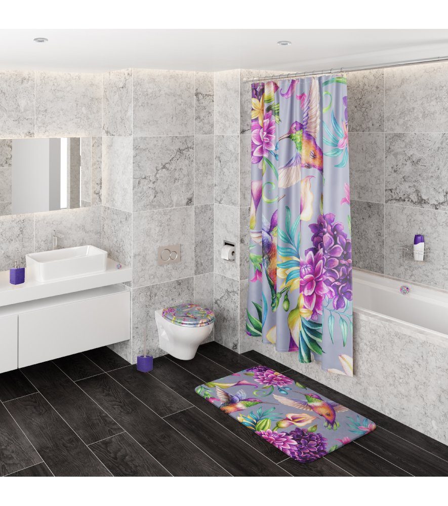 Sanilo Kolibri, mit auswechselbarem WC-Bürste modern Bürstenkopf & stylish, WC-Reinigungsbürste