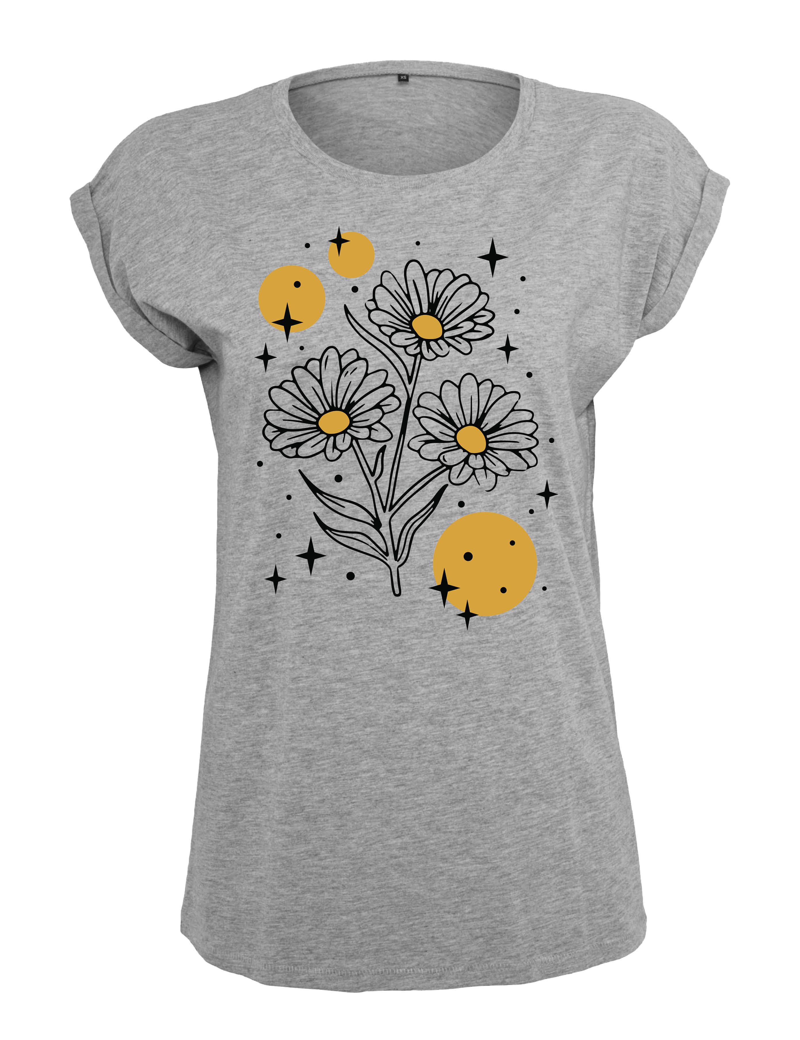 Youth Designz Print-Shirt "Sparkling Flowers" Damen günstig online kaufen