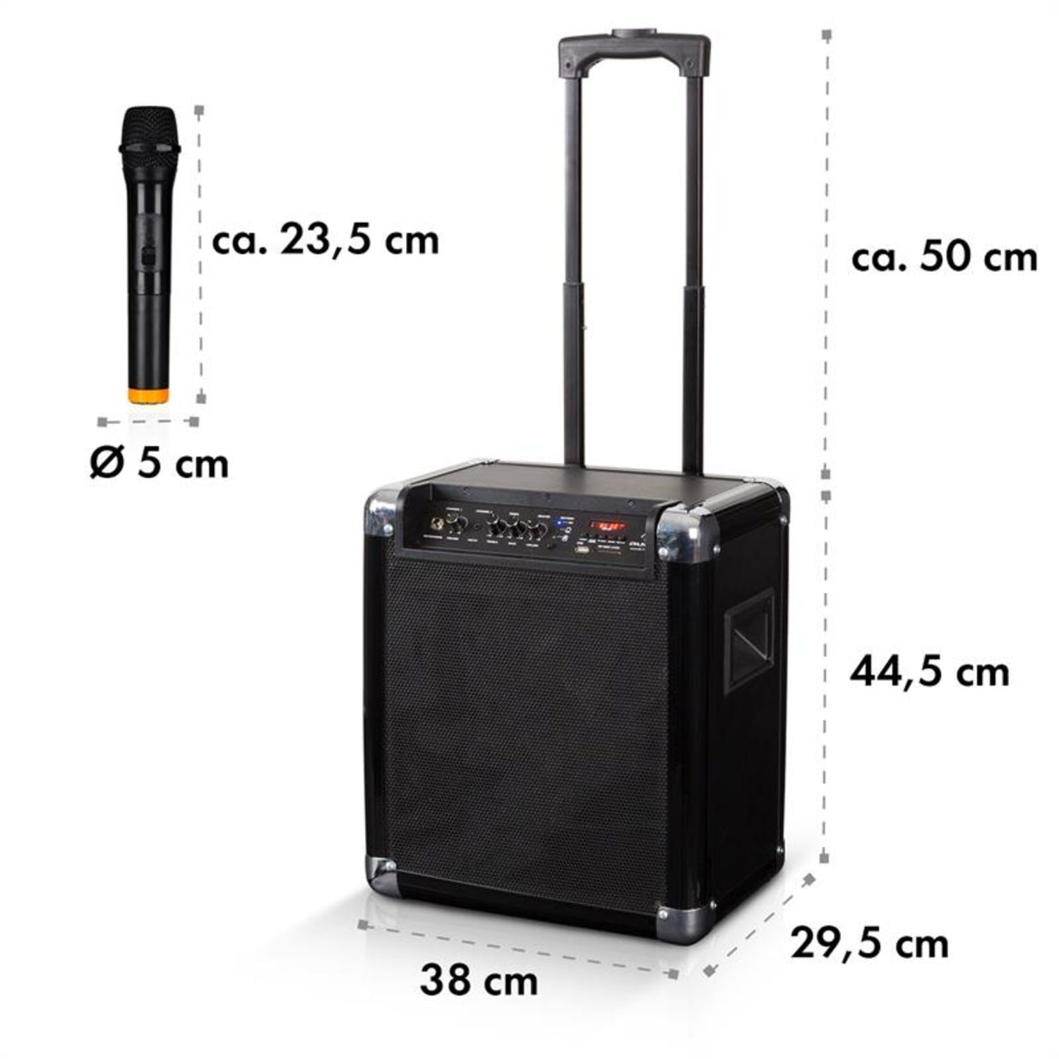 LED W) 80.2 Moving (100 Portable-Lautsprecher Auna