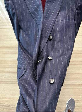 BRUNELLO CUCINELLI Sakko BRUNELLO CUCINELLI Double Breasted Blazer Sakko Jacke Suit Zweireihige