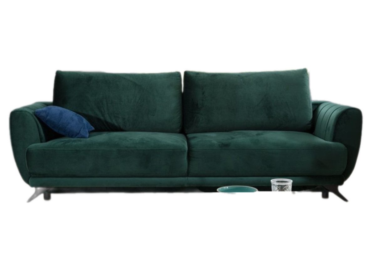 Luxusbetten24 Schlafsofa Designer Sofa Megan, mit Schlaffunktion und Stauraum