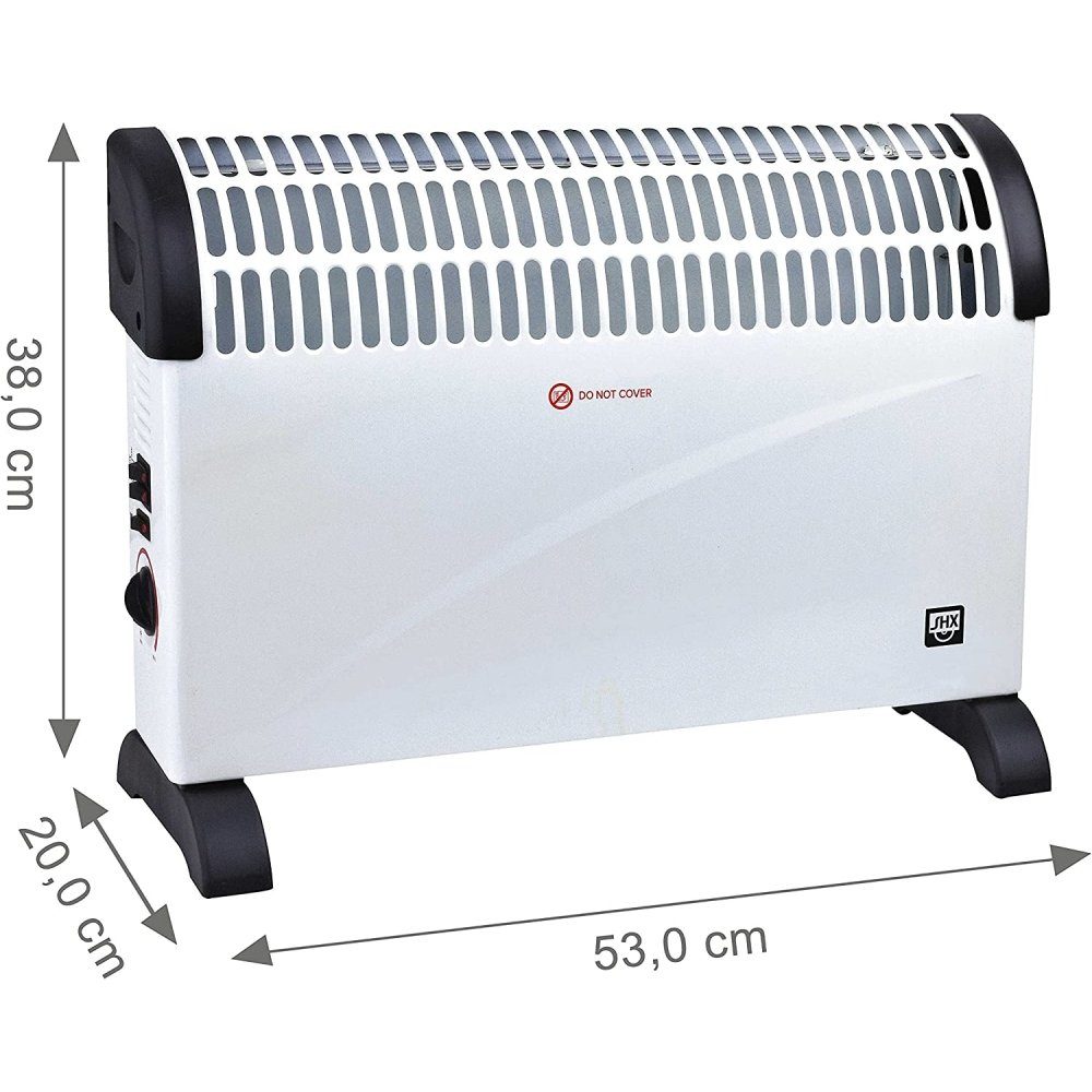 SHX Konvektor 08TKV2000 - Konvektor - weiß/schwarz günstig online kaufen