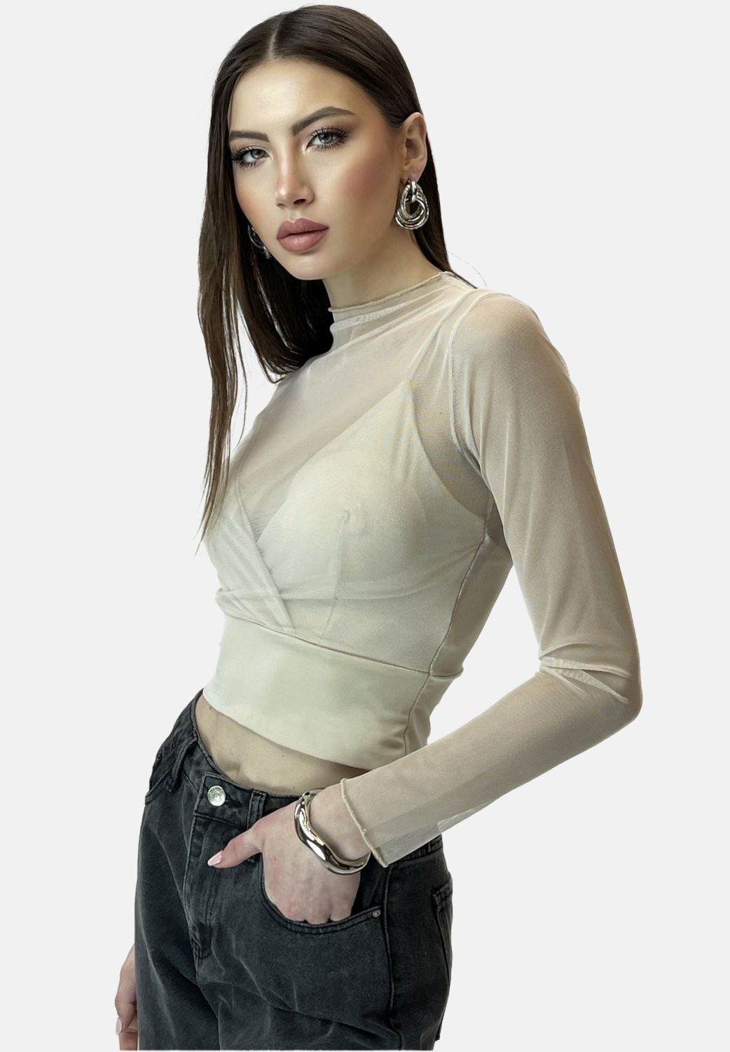 Elara Blusentop Damen Oberteil