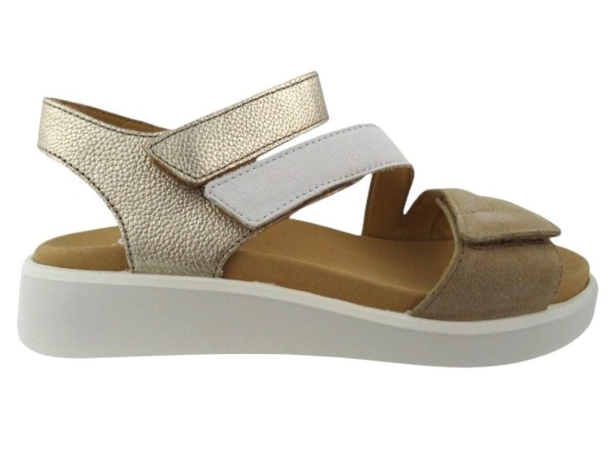 Ara MADEIRA sand weiss platin Sandale günstig online kaufen