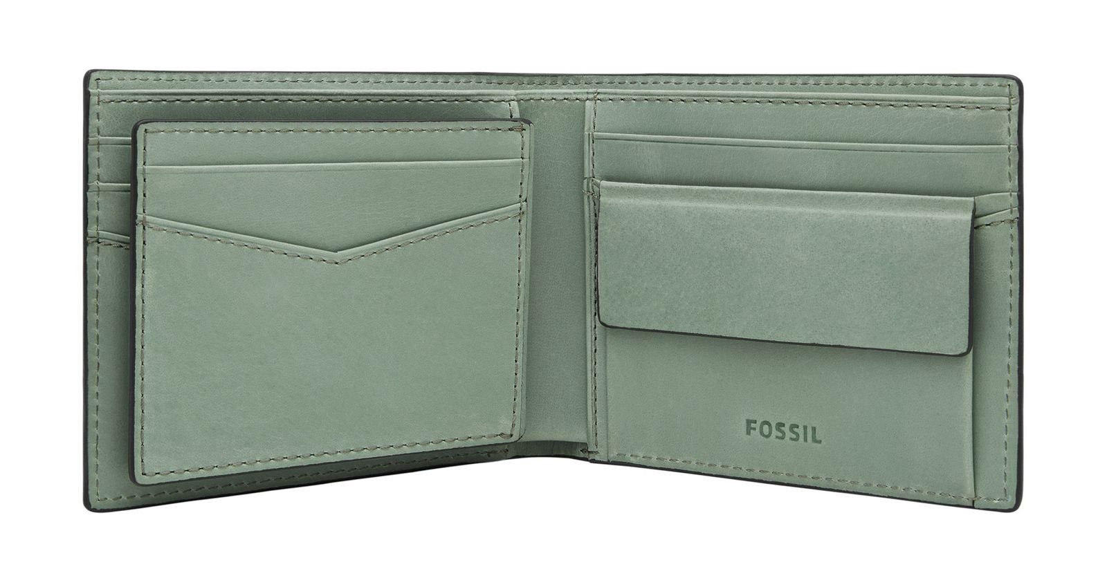 Fossil Kartenetui Everett, aus echtem Rindsleder