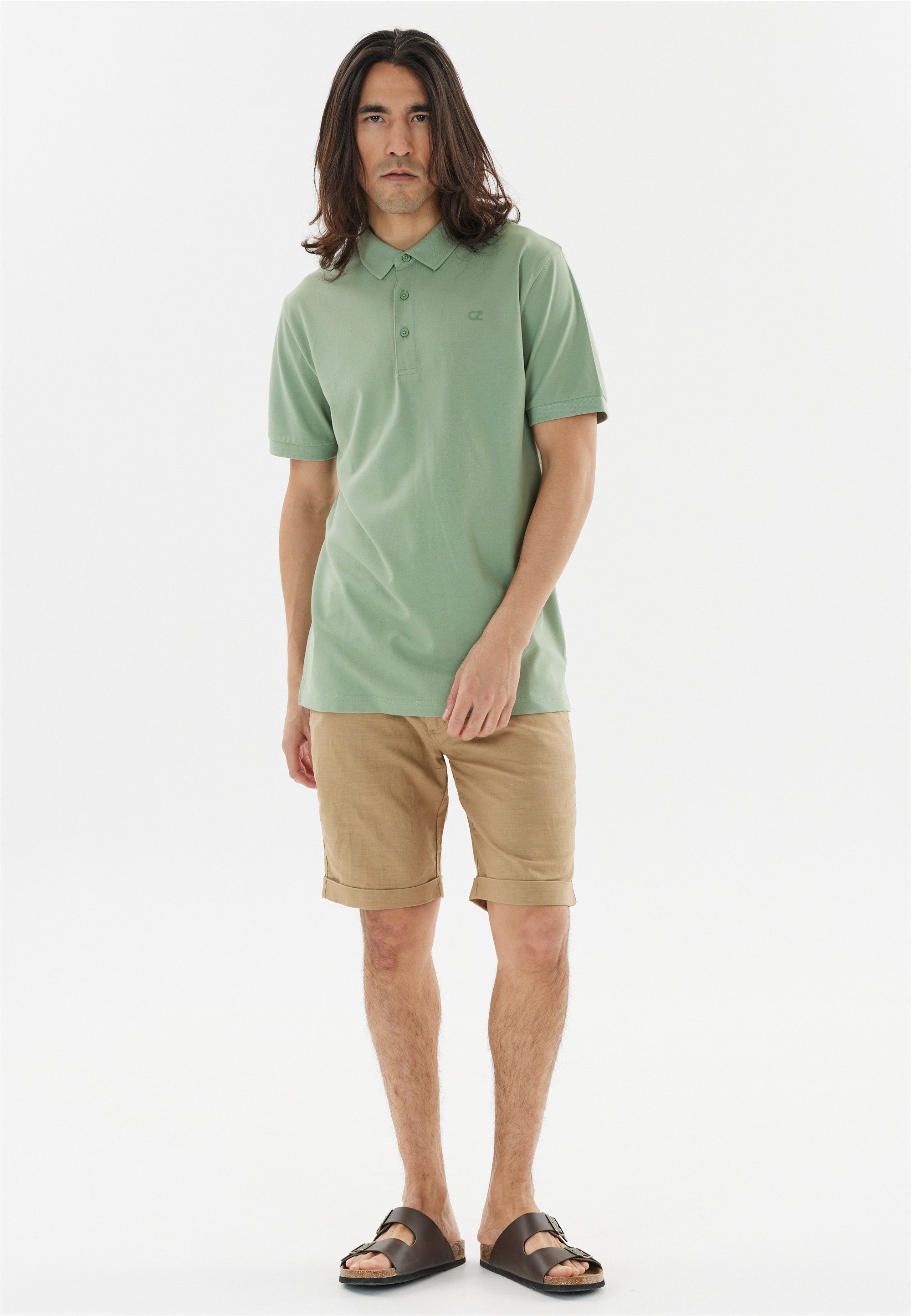 CRUZ Langarm-Poloshirt Harrold M im klassischen günstig online kaufen