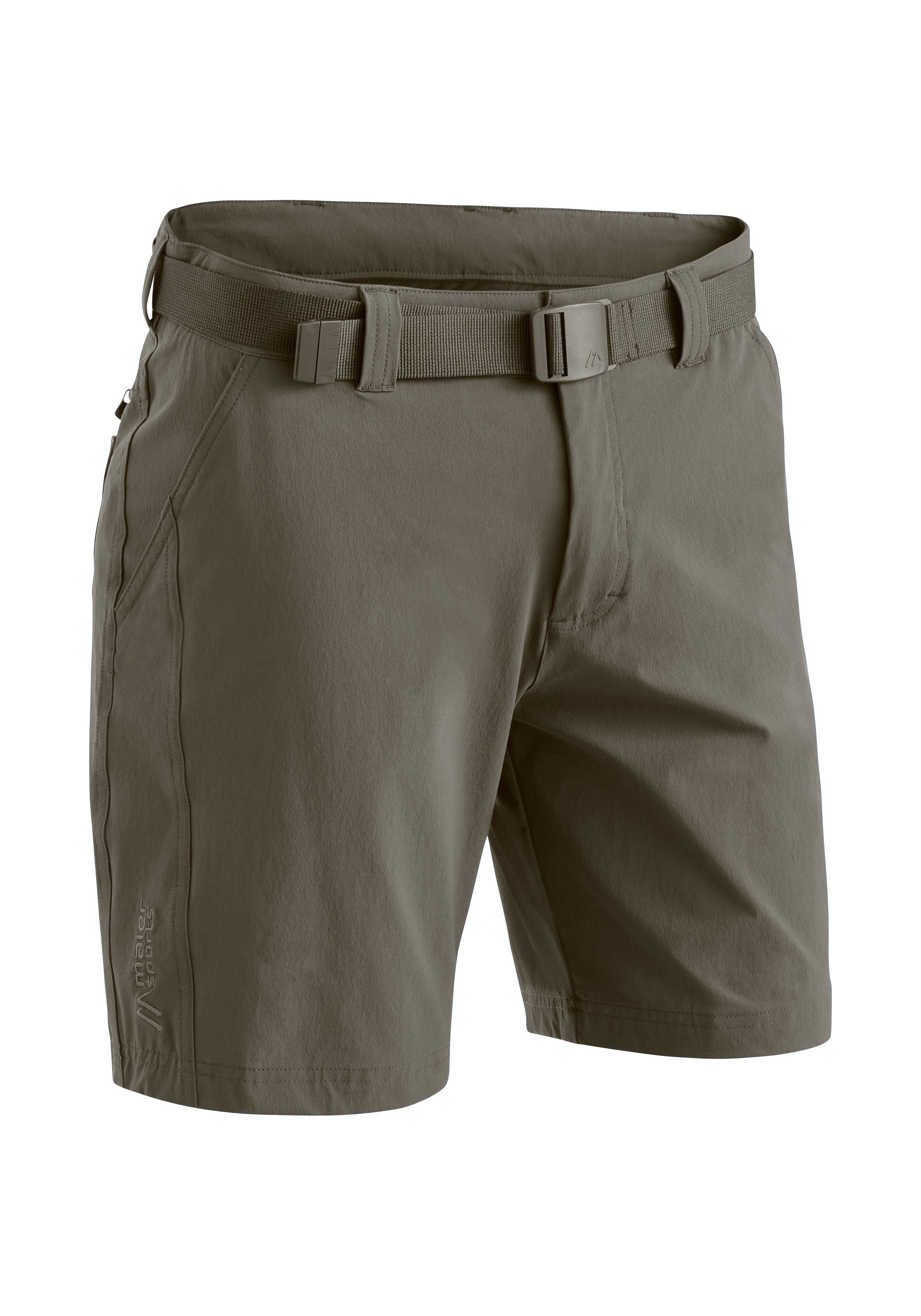 Maier Sports Funktionsshorts Nil Short M Herren Shorts, kurze Wanderhose, Outdoorhose 4 Taschen, Regular Fit