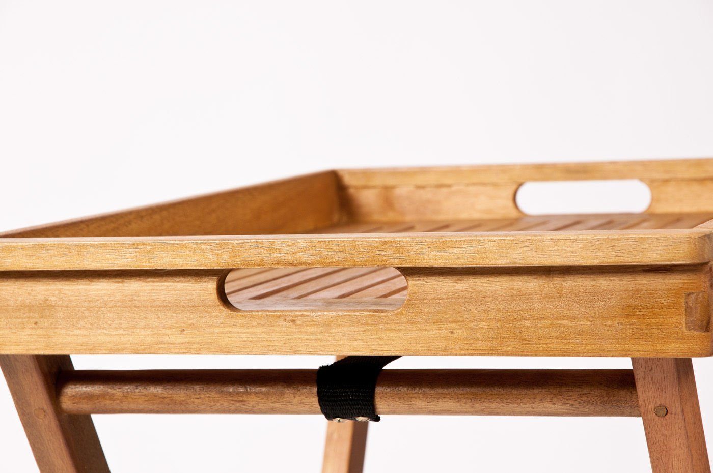 Sedex Klapptisch Klapptisch mit Tablett Delhi aus Eukalyptusholz