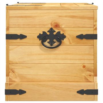 DOTMALL Aufbewahrungsbox Aufbewahrungstruhe Mexikanisches Kiefernholz, 91 x 49,5 x 47 cm