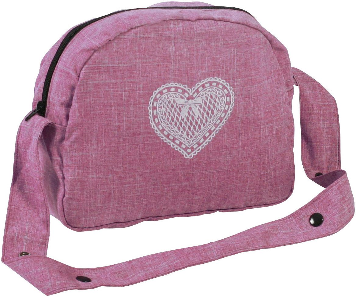 CHIC2000 Puppen Wickeltasche Jeans pink