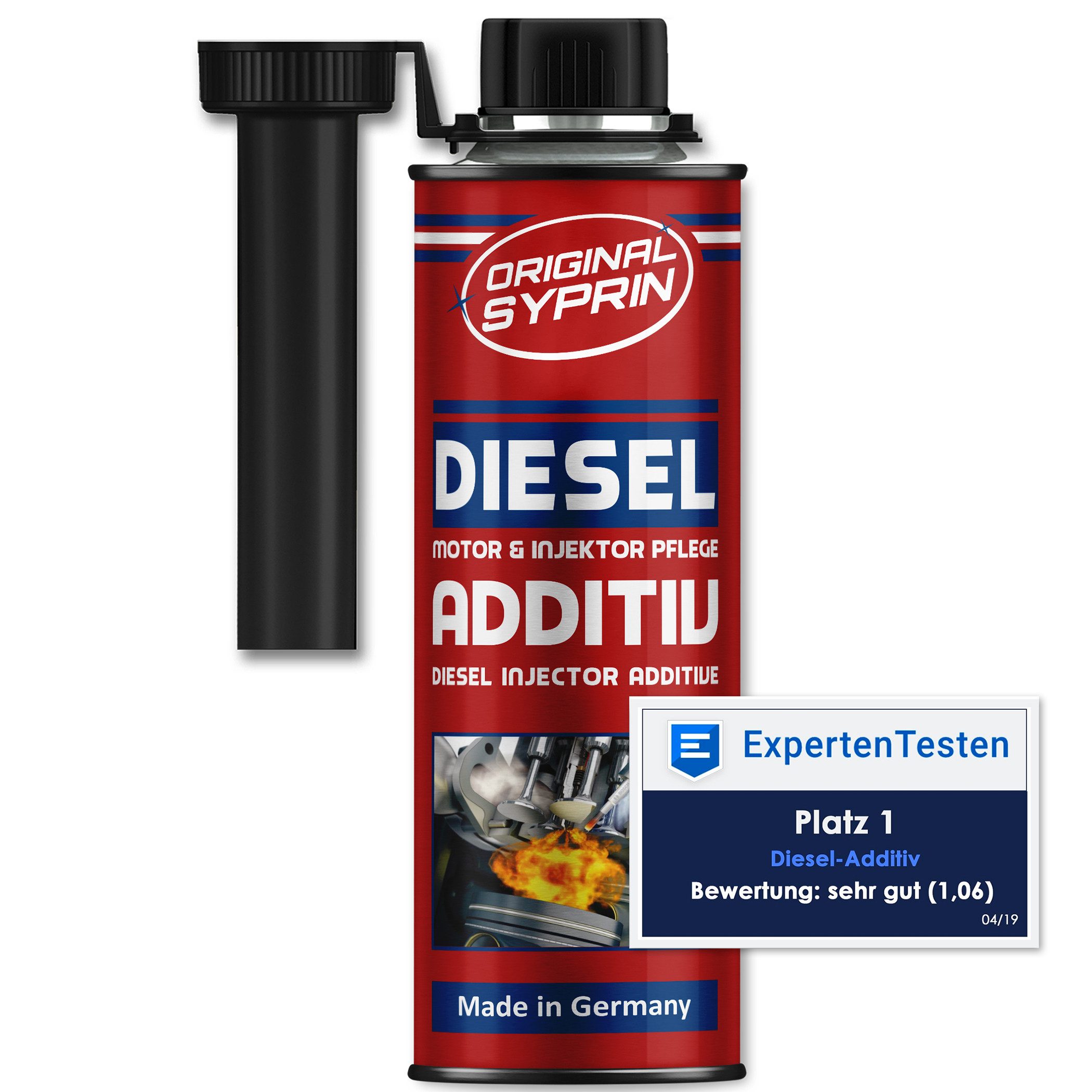Original Syprin Diesel-Additiv 171410, 0.250 l, (1-St) Schutz für Dieselmotoren, reinigt Injektoren und Kraftstoffsysteme.