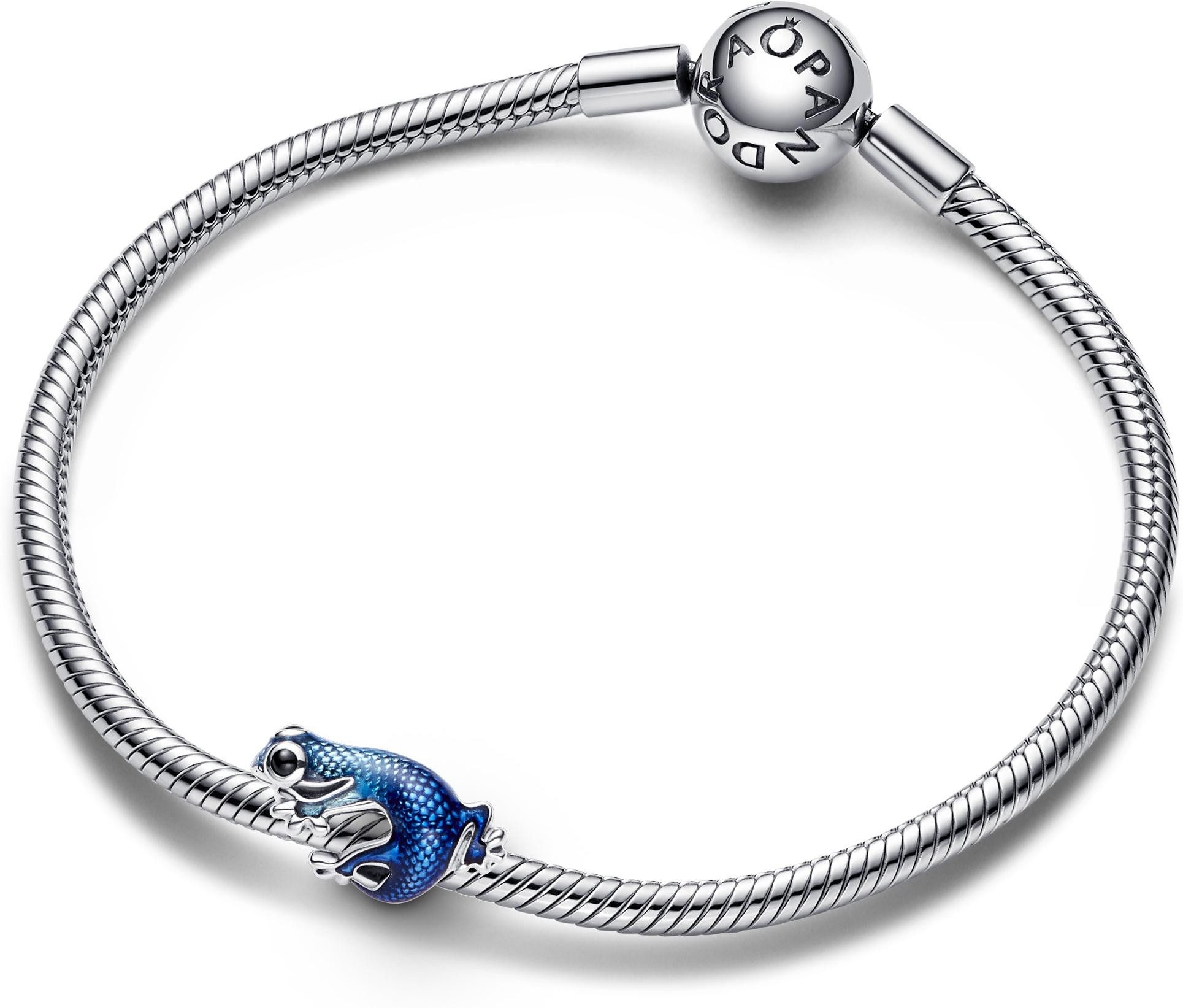 Pandora Kettenanhänger Pandora Metallic-Blaues Gecko Charm 792701C01 Anhäng günstig online kaufen