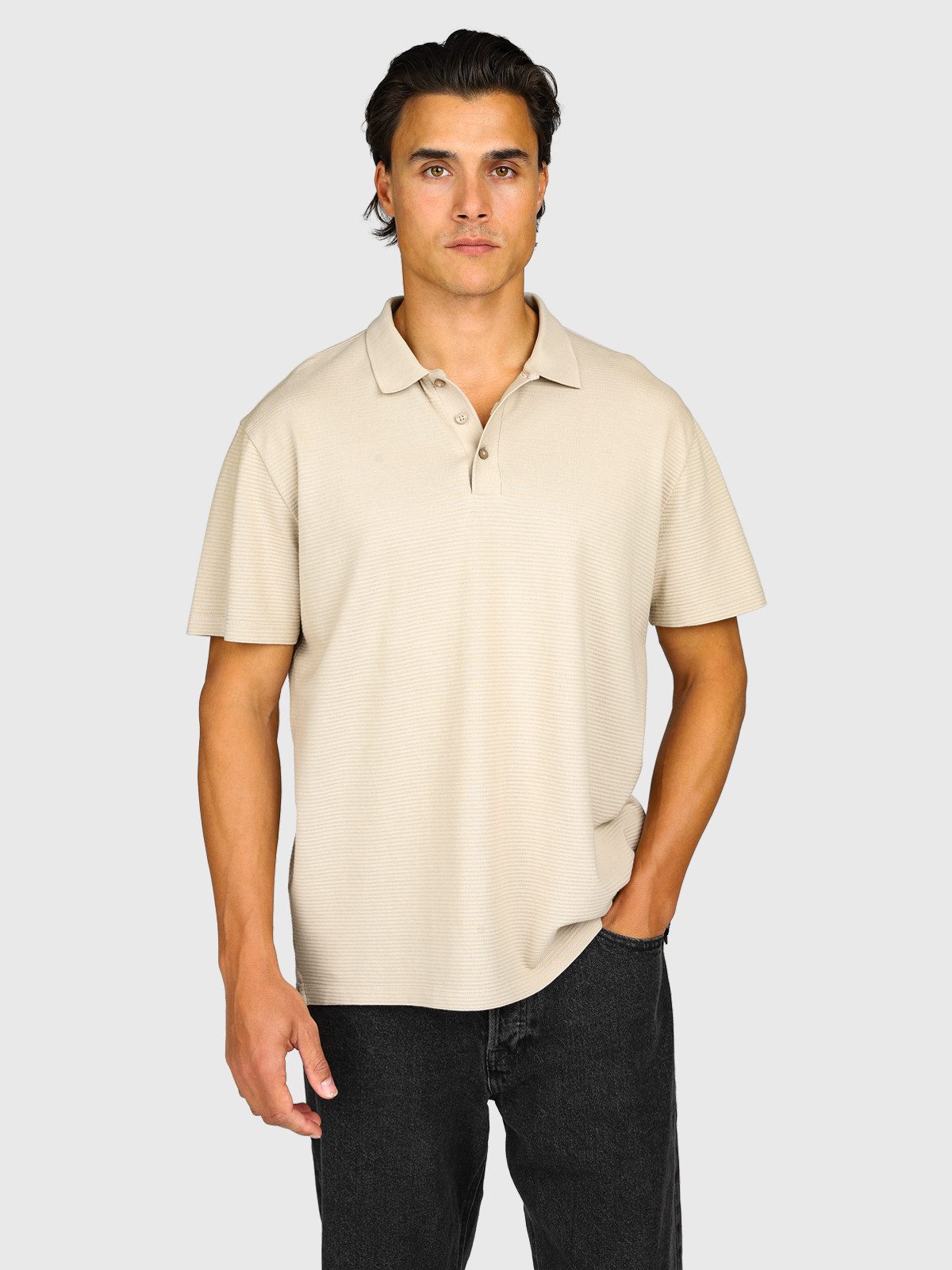 Brunotti T-Shirt Domo Men Polo FEATHER GREY