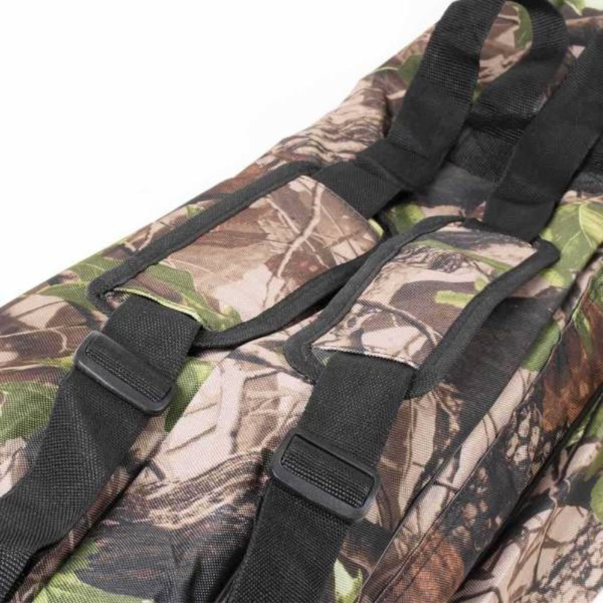 Traxis Angelrutentasche Camo Rutentasche – Futteral mit Reißverschlussfach & Schultergurt