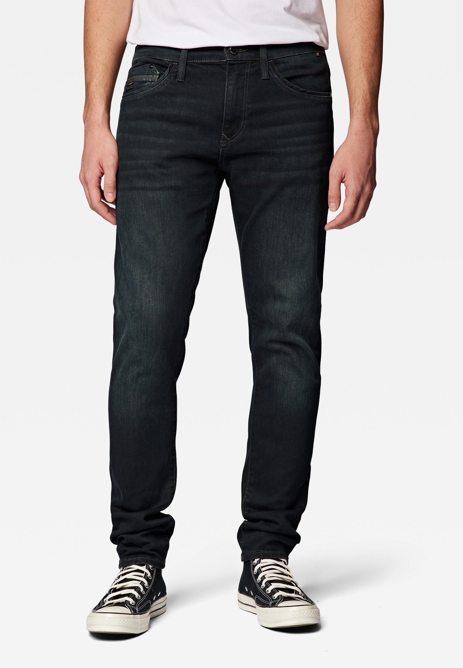 Herren Jeans Mavi Skinny-fit-Jeans JAMES schmale Form