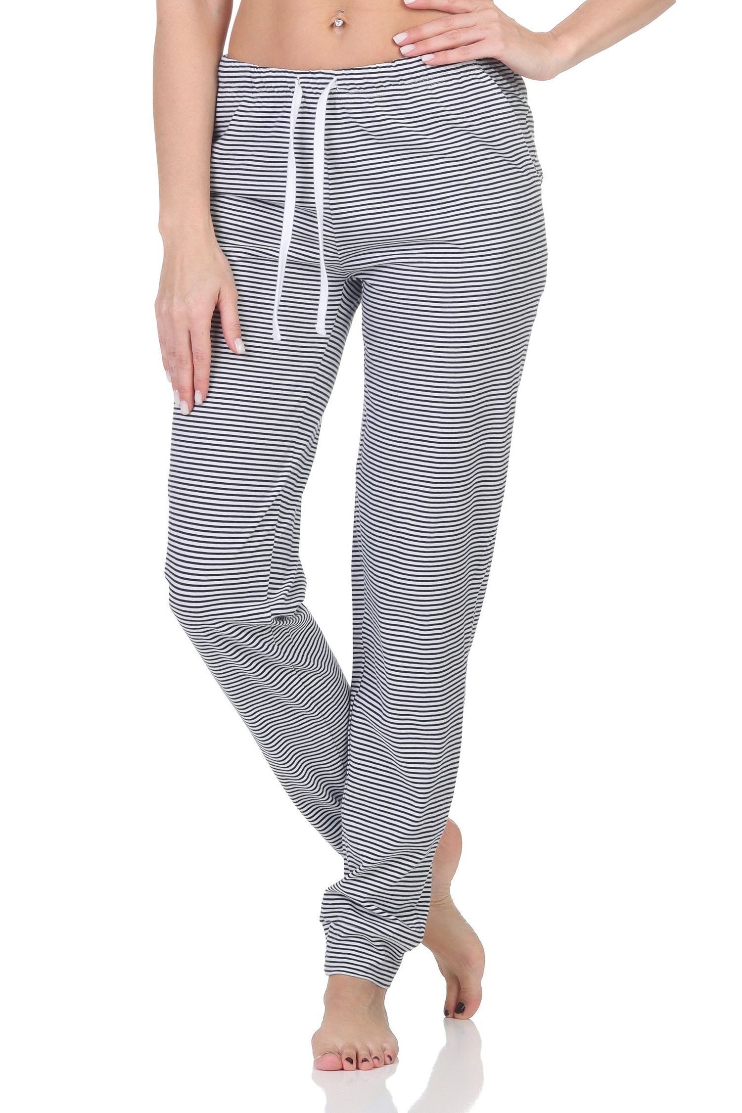 Normann Relaxanzug Damen Pyjama Hose lang Mix & Match - perfekt zu kombinieren – Bild 2 von 5
