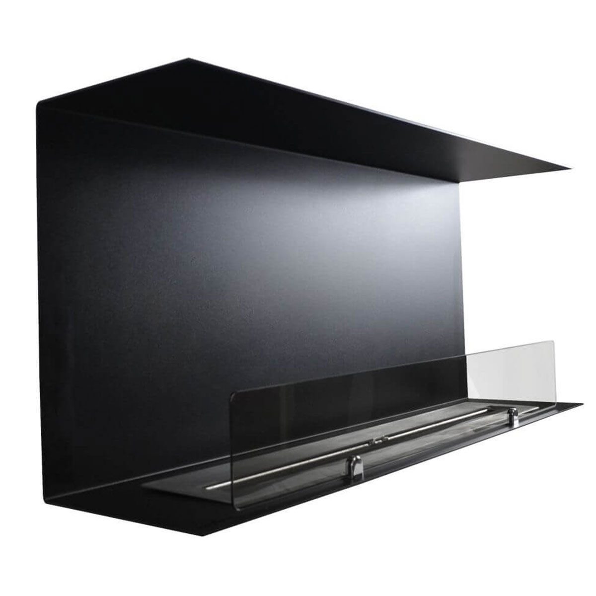 Infire Echtfeuer-Dekokamin Inside C Ethanolkamin, mit Heizfunktion, TÜV zertifiziert