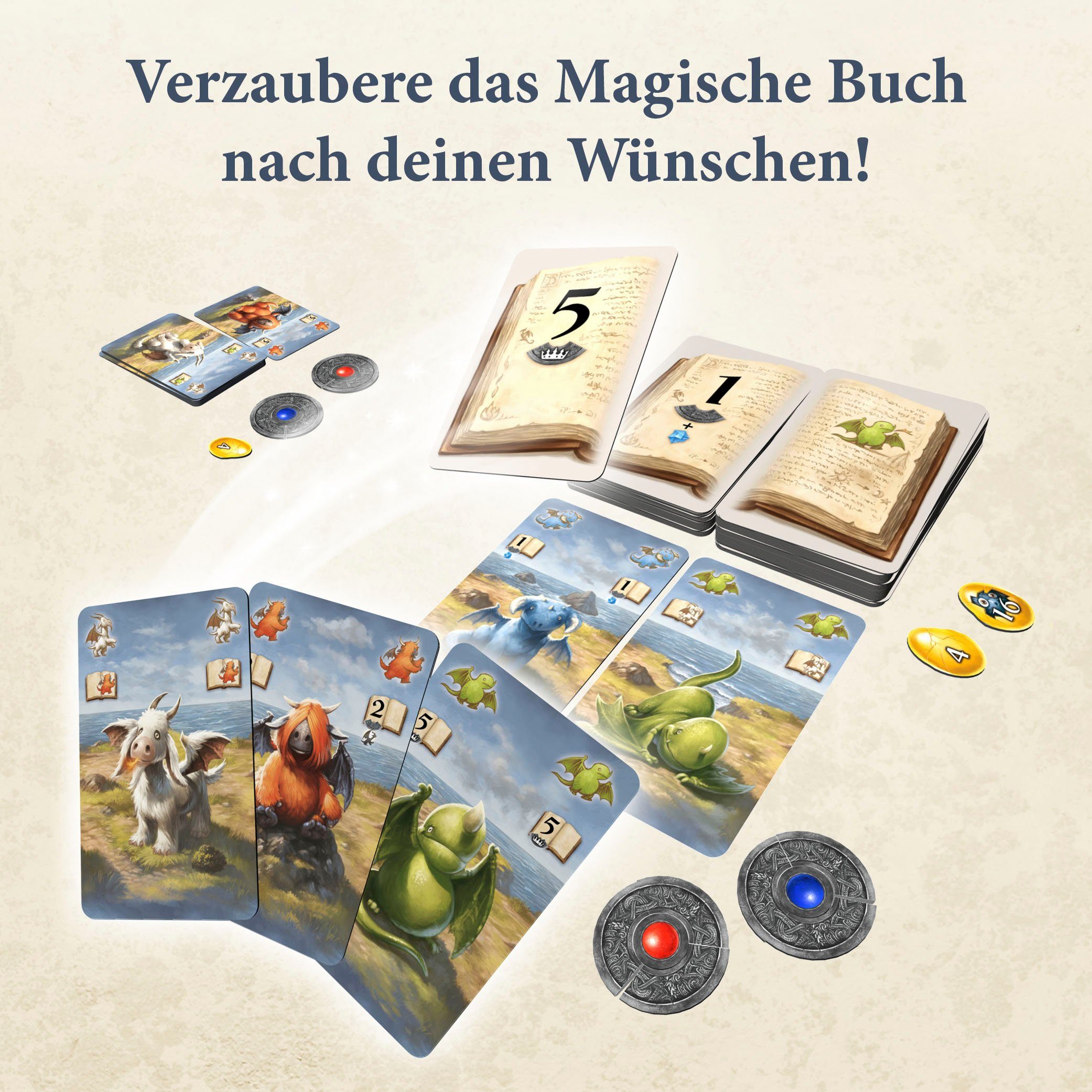 Kosmos Spiel, Kartenspiel Made in Drachenhüter, Germany