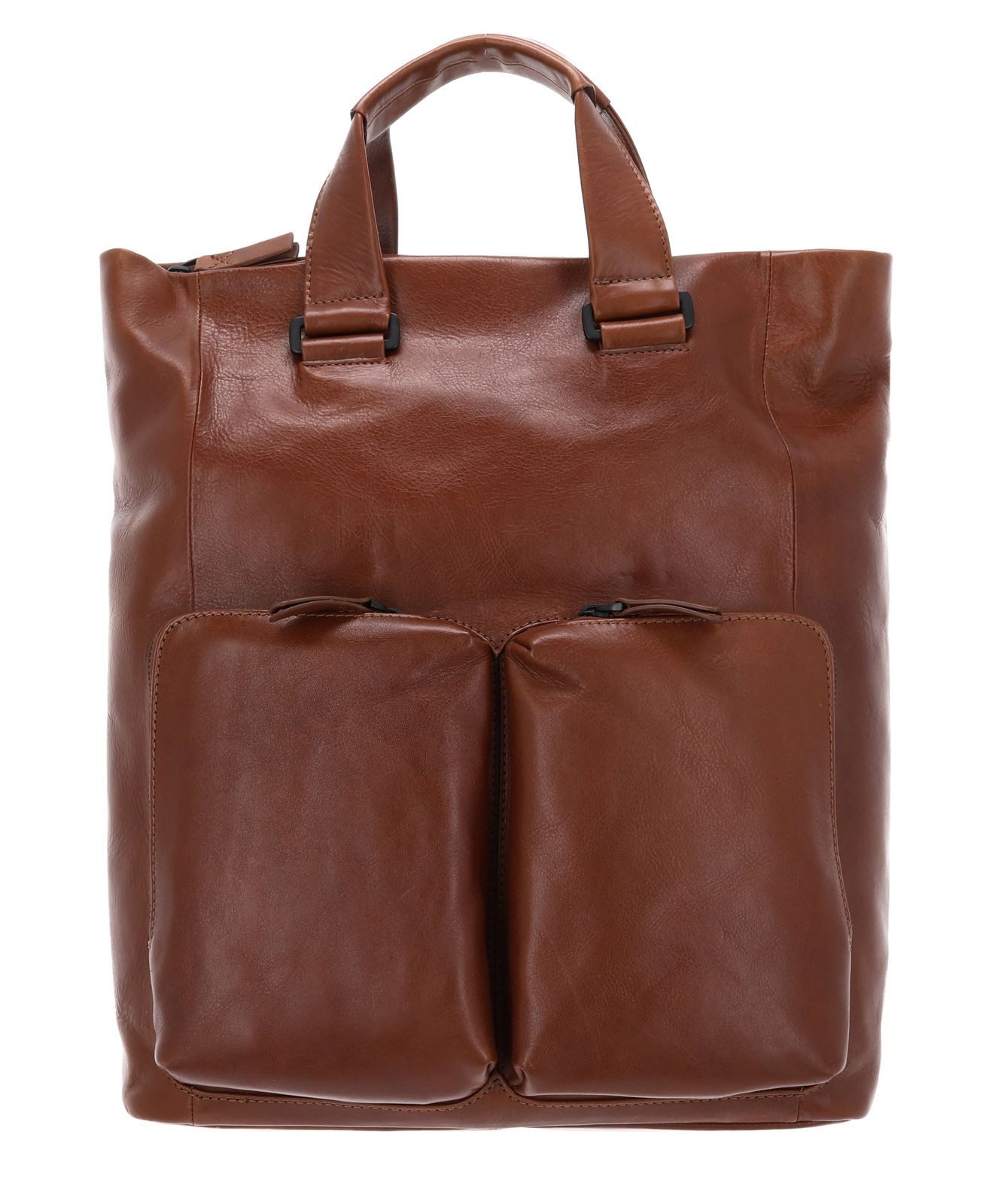 Leonhard Heyden Rucksack Tote Bag / Rucksack 7815 (Set, 2-tlg), aus echtem Rindsleder