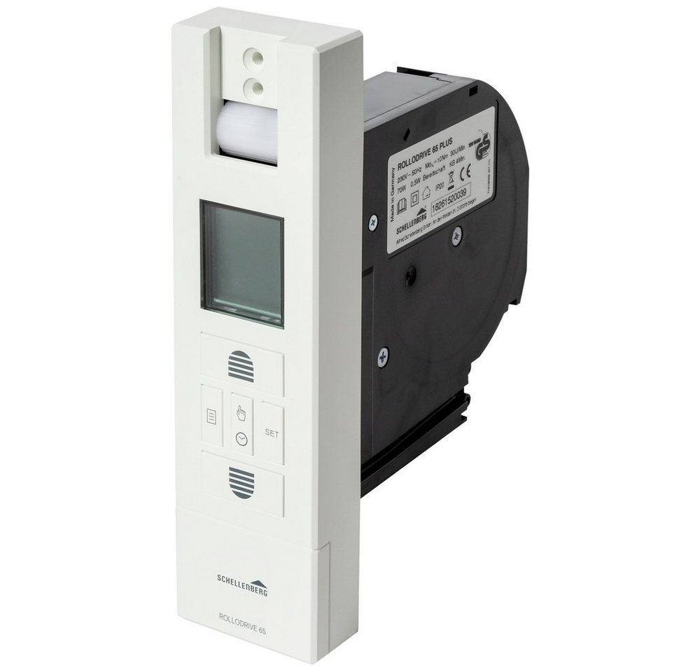 Thumbnail - SCHELLENBERG Smart-Home-Gurtwickler Schellenberg 22727 RD65 PLUS Elektrischer Gurtwickler 23 mm Zugkraft (