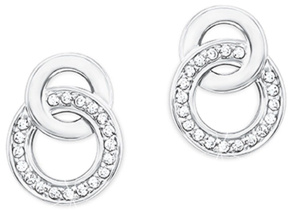 s.Oliver Ohrstecker-Set Ohrstecker zwei Kreise - s.Oliver Jewelry Modell: 2 günstig online kaufen