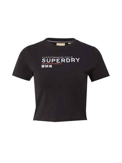 Superdry T-Shirt (1-tlg) Stickerei