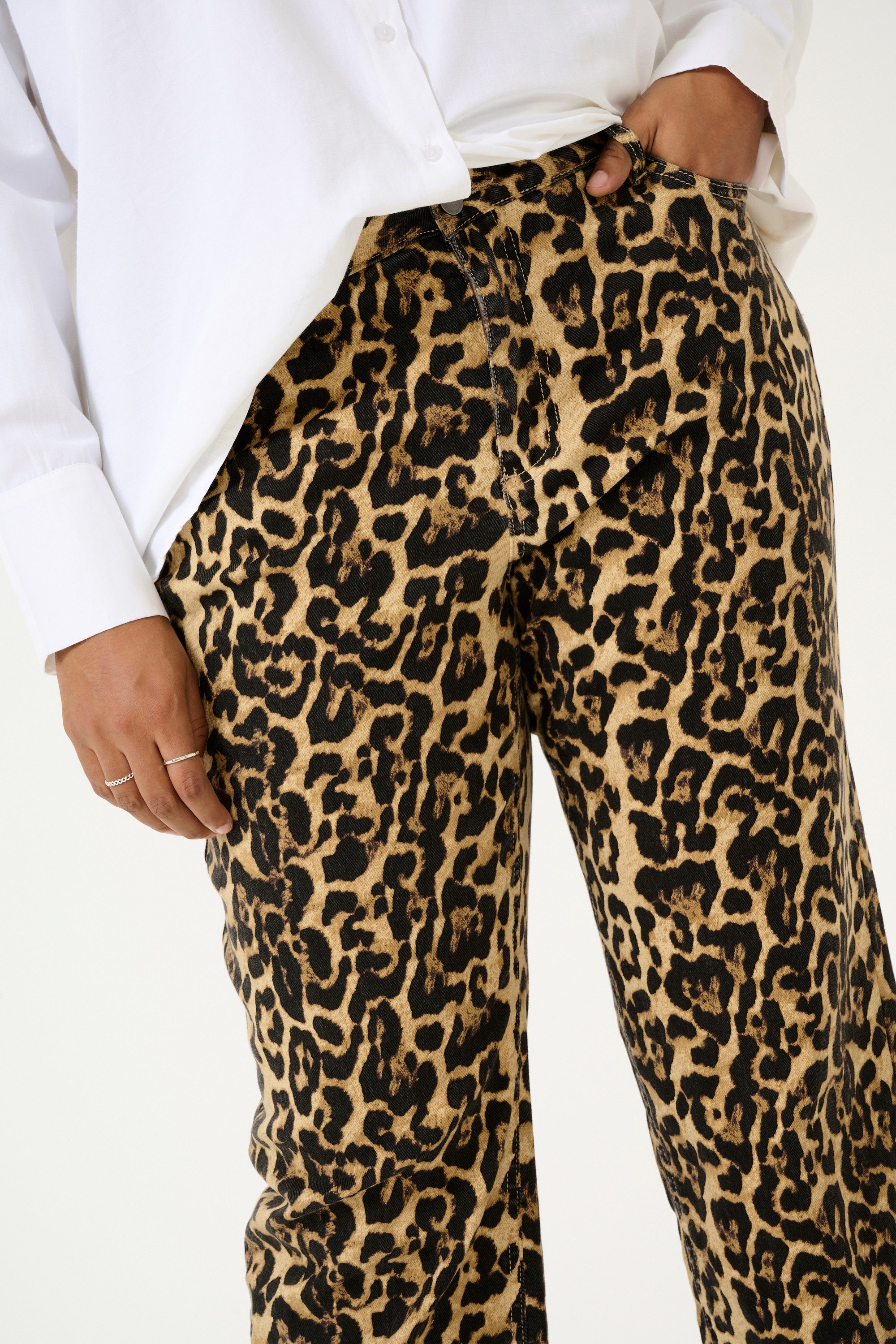 KAFFE Curve Regular-fit-Jeans Jeans KCleonoma Große Größen