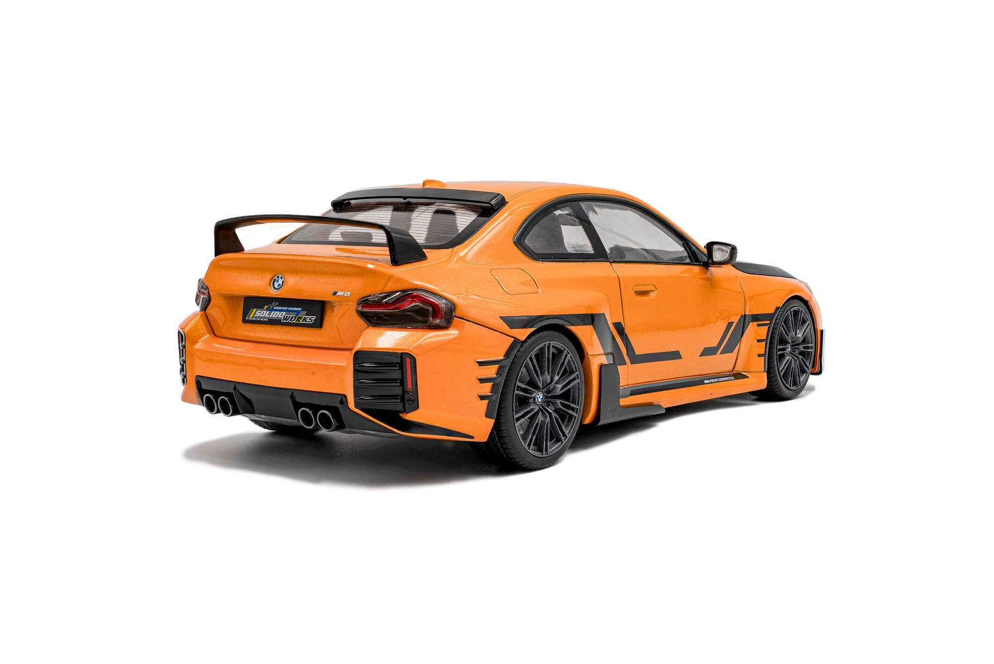 Solido Modellauto Solido BMW M2 Performance Parts orange 1:18 Modellauto Diecast