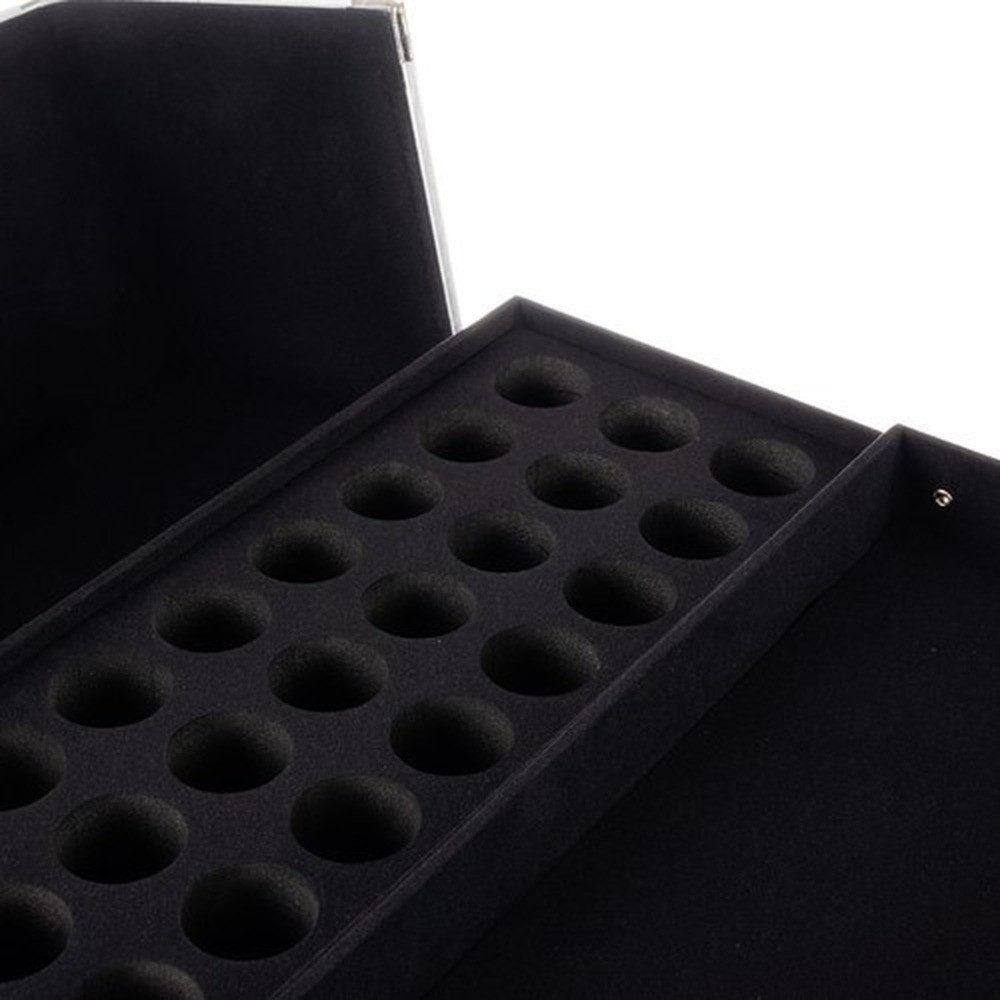 soulima Kosmetikkoffer XL-Kosmetikkoffer Organizer Kosmetik (Spar-Set, 1-tlg., aufbewahren), Beidseitig abschließbar mit Schlüssel, abnehmbarer Boden