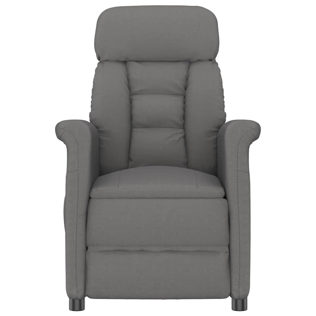 vidaXL Sessel Sessel Dunkelgrau 96,5 x 70,5 x 95 cm Mikrofaser (1-St) günstig online kaufen