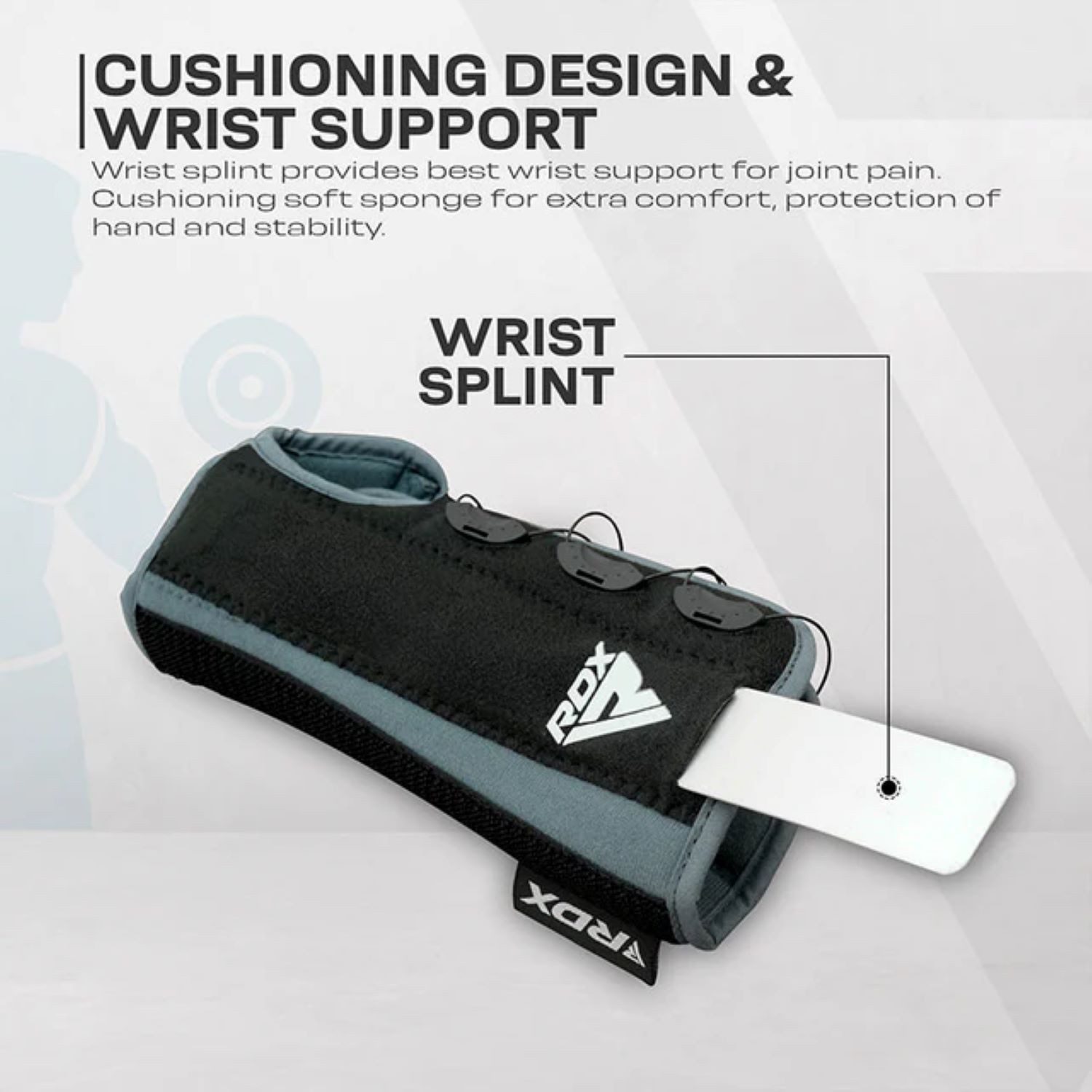 RDX Sports Handgelenkbandage RDX SB FlexDIAL Handgelenkbandage, FDA, stabil & flexibel links Hand
