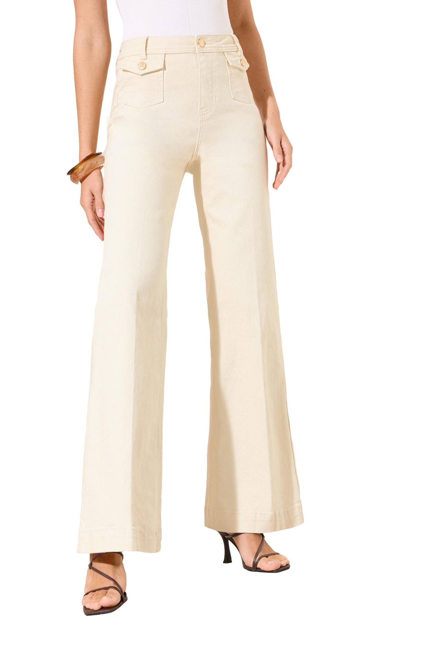 Friends Like These Weite Jeans Friends Like These Hose mit weitem Bein, Regular (1-tlg)
