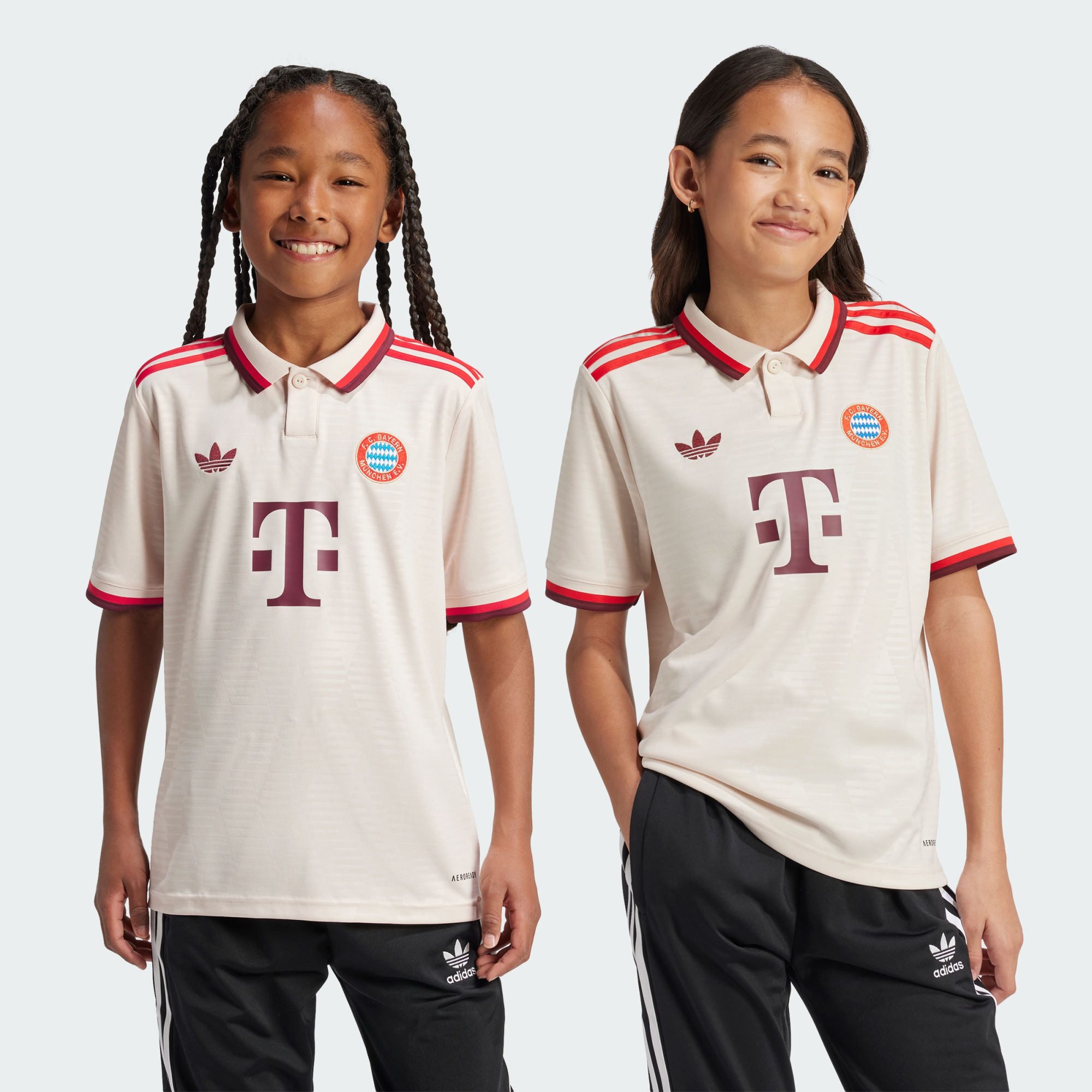 adidas Performance Fußballtrikot FC BAYERN MÜNCHEN 24/25 KIDS AUSWEICHTRIKOT