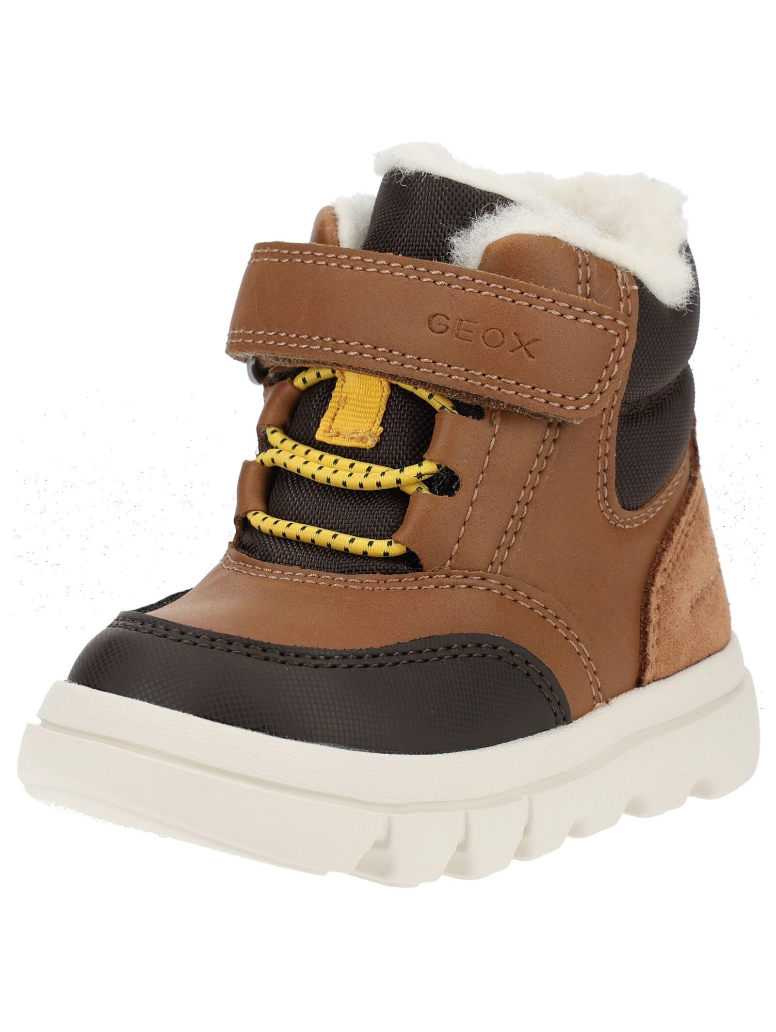 Geox Geox Stiefelette Leder/Textil Stiefelette