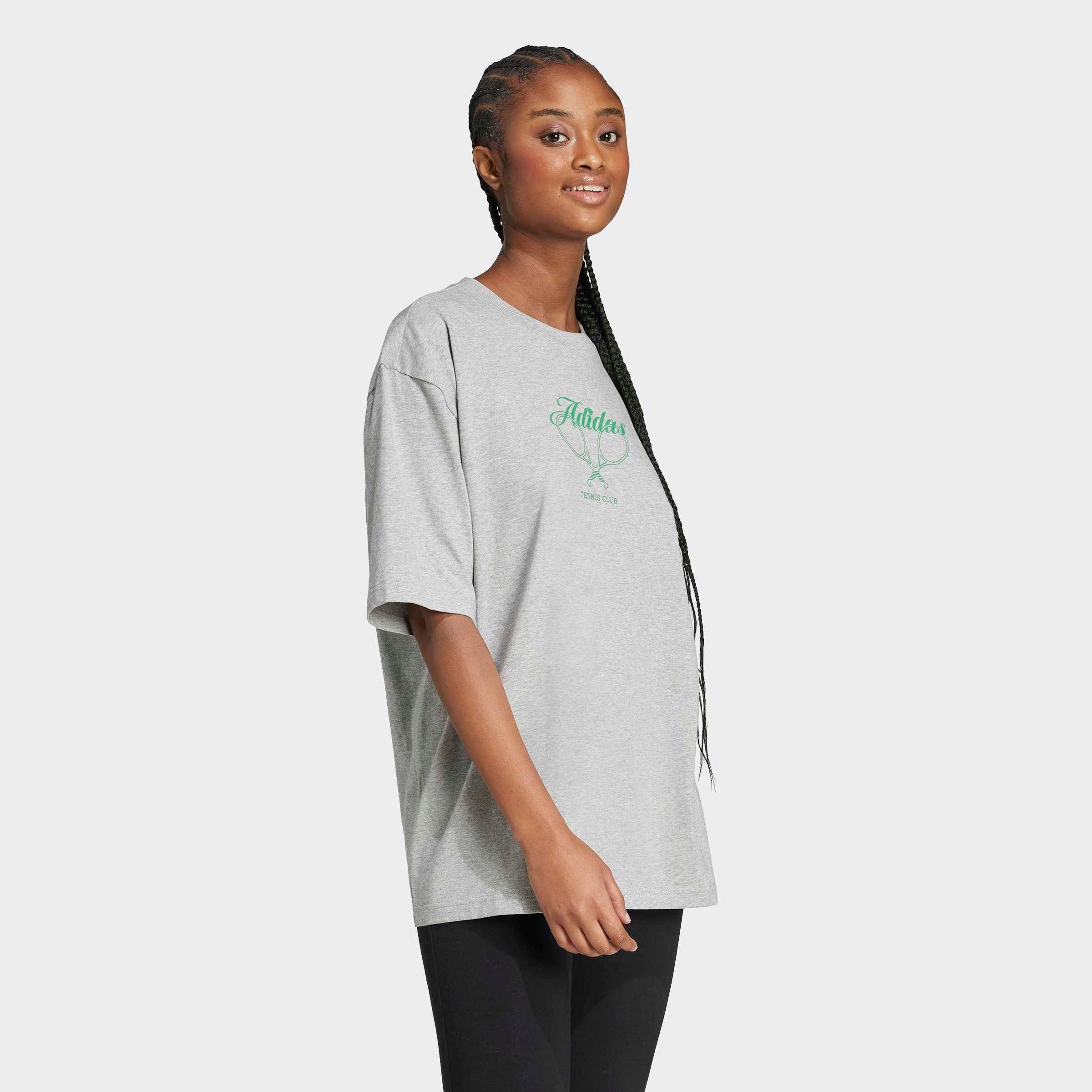 adidas Sportswear T-Shirt W INTL SS T Oversize-Passform, kurze Ärmel, aus B günstig online kaufen