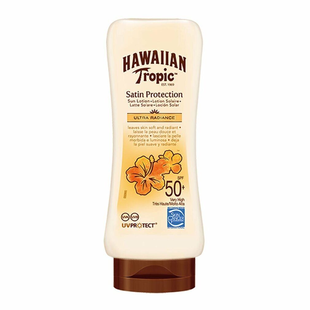 sun Tropic radiance ultra ml Hawaiian Sonnenschutzpflege SPF50+180 lotion SATIN